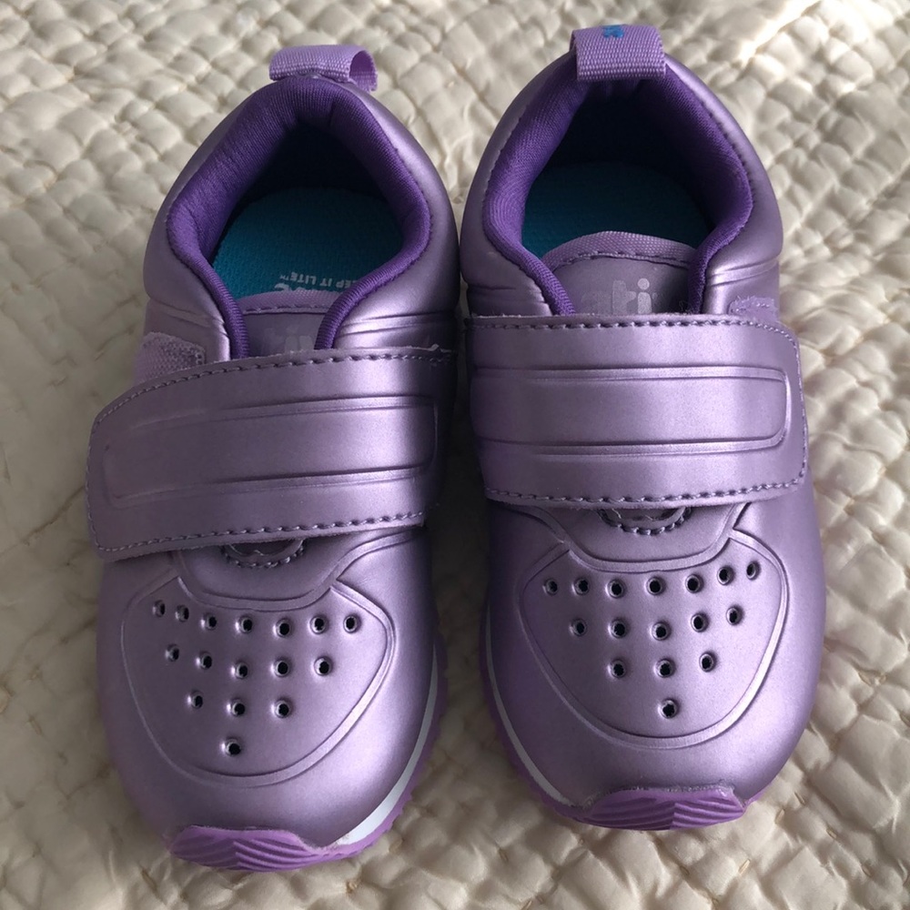 Purple Native Kids Sneakers